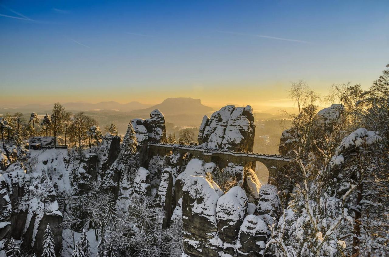 Pension Am Nationalpark Stadt Wehlen Extérieur photo